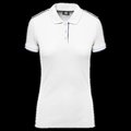 Polo ropa profesional mujer White / Navy Xl