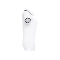 Polo slim fit mujer bicolor
