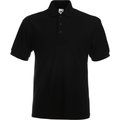 Polo tapeta con tres botones Black XL