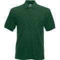 Polo tapeta con tres botones Bottle Green 3XL