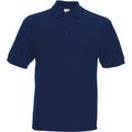 Polo tapeta con tres botones Navy 3XL