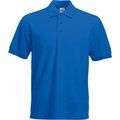 Polo tapeta con tres botones Royal Blue S