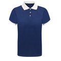 Polo técnico bicolor transpirable Bla S