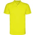 Polo Técnico Manga Corta Amarillo Fluor 4