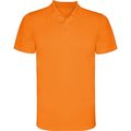 Polo Técnico Manga Corta NARANJA FLUOR 3XL