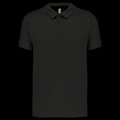 Polo transpirable hombre manga corta Black L