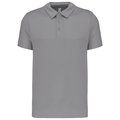 Polo transpirable hombre manga corta Fine Grey Xl