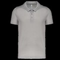 Polo transpirable hombre manga corta Grey Melange Xs