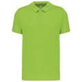 Polo transpirable hombre manga corta Lime 3Xl
