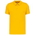 Polo transpirable hombre manga corta True Yellow M