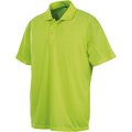Polo transpirable de secado rápido Flo Yellow L