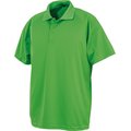 Polo transpirable de secado rápido Lime M