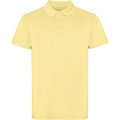 Polo unisex 100% algodón Amarillo Sweet Lavado Xs