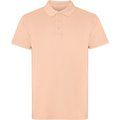 Polo unisex 100% algodón Papaya Claro Lavado M