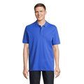 Polo Unisex de Algodón Orgánico Azul Royal XL