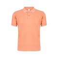 Polo Unisex de Algodón Peinado con Efecto