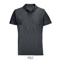 Polo unisex de algodón peinado Gris Ratón Xxl