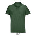 Polo unisex de algodón peinado Verde Botella Oscuro 4Xl