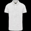 Polo vintage algodón manga corta hombre Ash Heather 3XL
