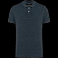 Polo vintage algodón manga corta hombre Night Blue Heather 3XL
