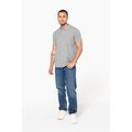 Polo vintage algodón manga corta hombre