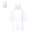 Poncho ecologico para adulto de PLA totalmente compostable Reizon