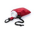 Poncho translucido para adulto con funda de poliester Roj