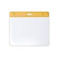 Porta credenciales de colores personalizado 11 x 9,5cm Amarillo