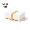Portanotas Mini Palet Madera con 300 hojas