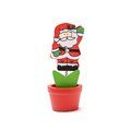 Portanotas navideño de madera Noel