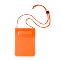 Portatodo impermeable con doble cierre Naranja