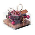 Portavelas de Cristal Navideño
