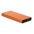 Power Bank 10000mAh Aluminio Naranja
