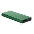 Power Bank 10000mAh Aluminio Verde Oscuro