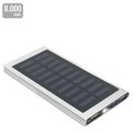 Power Bank 8000mAh Solar con Linterna Gr