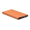 Power Bank Aluminio 4000mAh Naranja