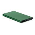 Power Bank Aluminio 4000mAh Verde Oscuro