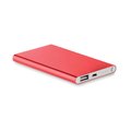 Power Bank Plano 4000mAh Rojo