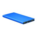 Powerbank aluminio micro USB de 8000 mAh Azul Royal