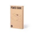 Powerbank con carcasa de bambú ecológico 5000 mAh