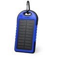 Powerbank carga solar y resistente al agua de 4000 mAh Azul