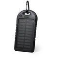 Powerbank carga solar y resistente al agua de 4000 mAh Neg