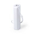 Powerbank de 1200 MAH cable no incluido Blanco