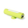 Powerbank de 2200 MAH con soporte movil Verde Claro