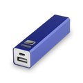 Powerbank con leds indicadores de 2200 mAh Azul