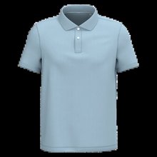 Polo algodón orgánico para hombre Aquamarine S