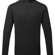 Polo cuello mao y espalda de tejido Coolchecker Black Xs