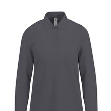 Polo manga larga mujer algodón Dark Grey Xs