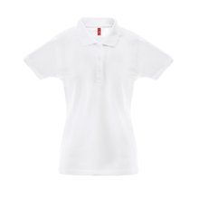 Polo de mujer manga corta en piqué