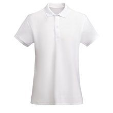 Polo Mujer Orgánico Manga Corta Blanco S